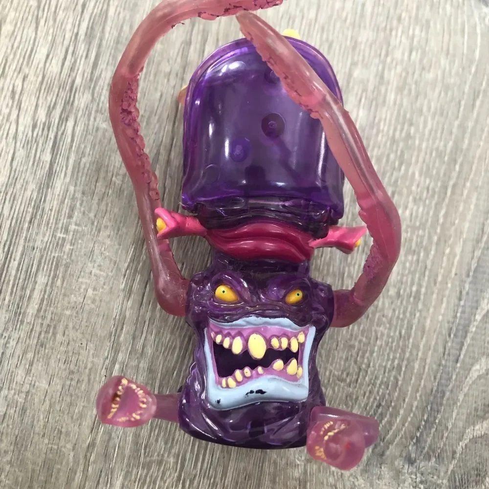 Vintage 1997 Extreme Ghostbusters Mouth Critter Figure Trendmasters Purple Ghost